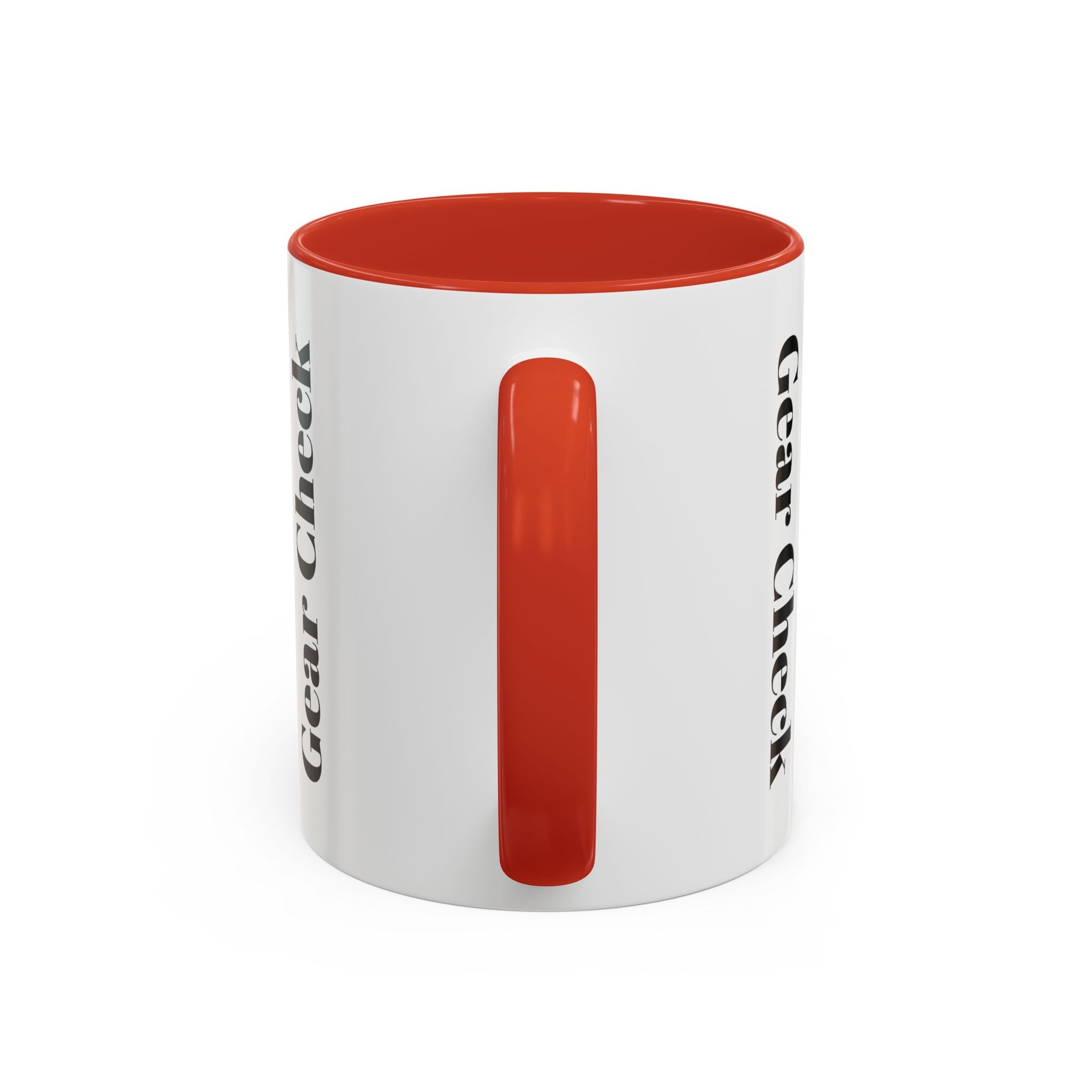 Hockey 'Gear Check' Accent Coffee Mug — Funny Hockey Player Illustration (11/15oz)