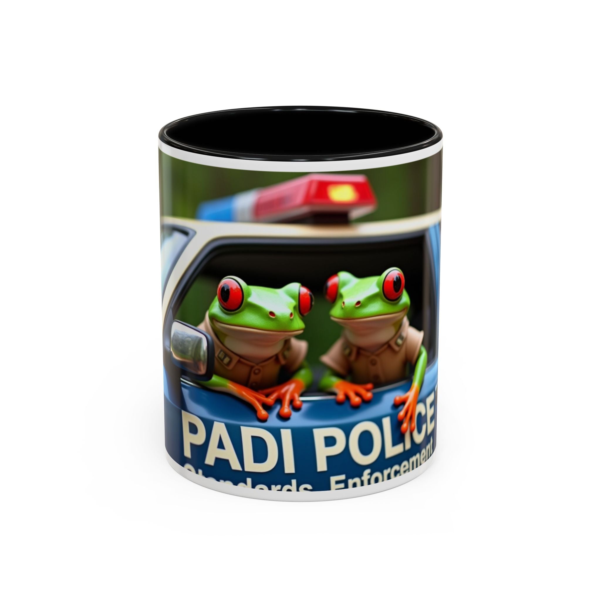 Coffee Mug - PADI Police Frog Design (11/15oz)