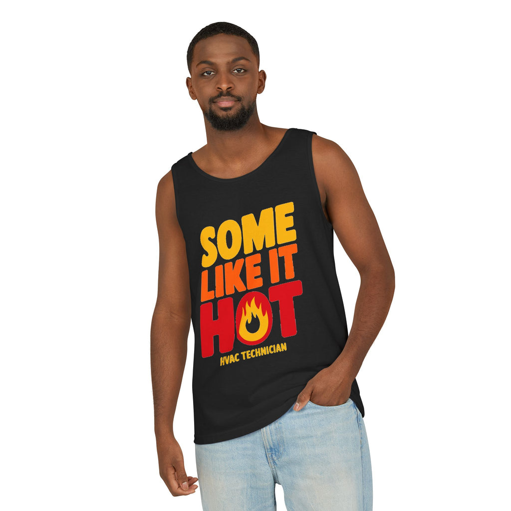 HVAC Technician Graphic Tank — "Some Like It Hot"