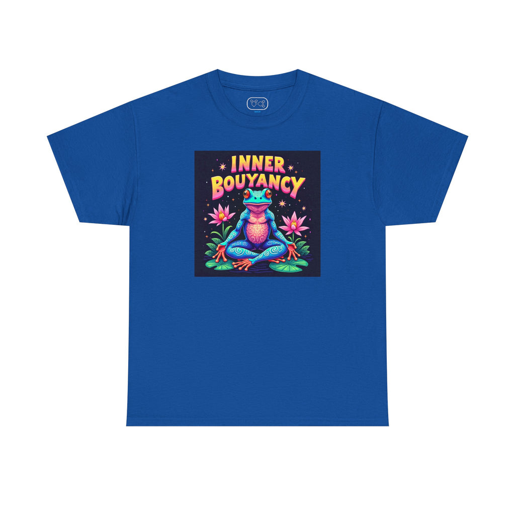 Meditating Frog T-Shirt — 'Good Buoyancy' Zen Frog Tee