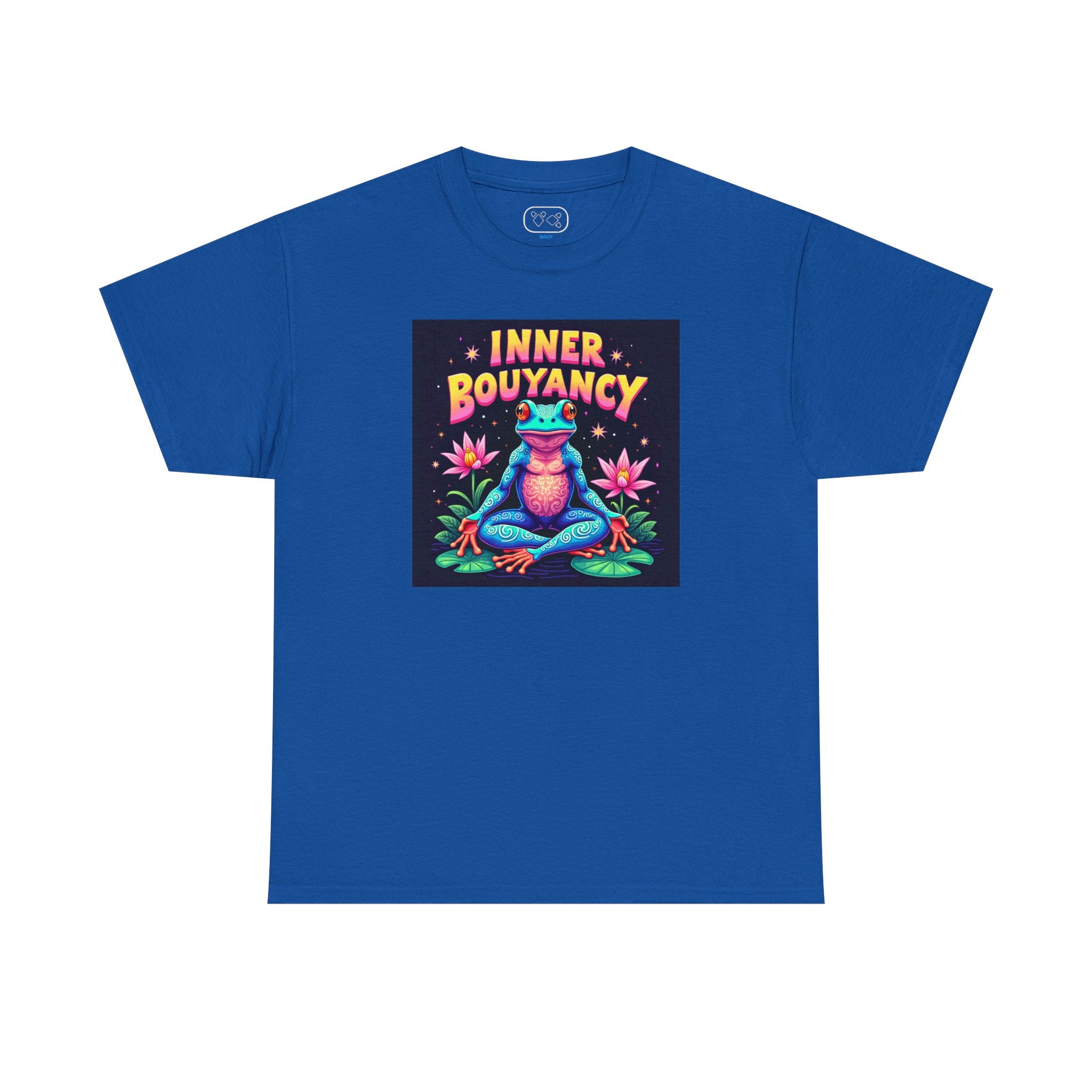 Meditating Frog T-Shirt — 'Good Buoyancy' Zen Frog Tee