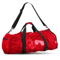 Fitdom 90L Large Mesh Duffle Bag for Scuba Dive or Snorkel Equipment. Best for Water Sports & Beach Activities like Swimming Diving & Snorkeling. Perfect for Travel Storage Swim Gym Gears & Balls