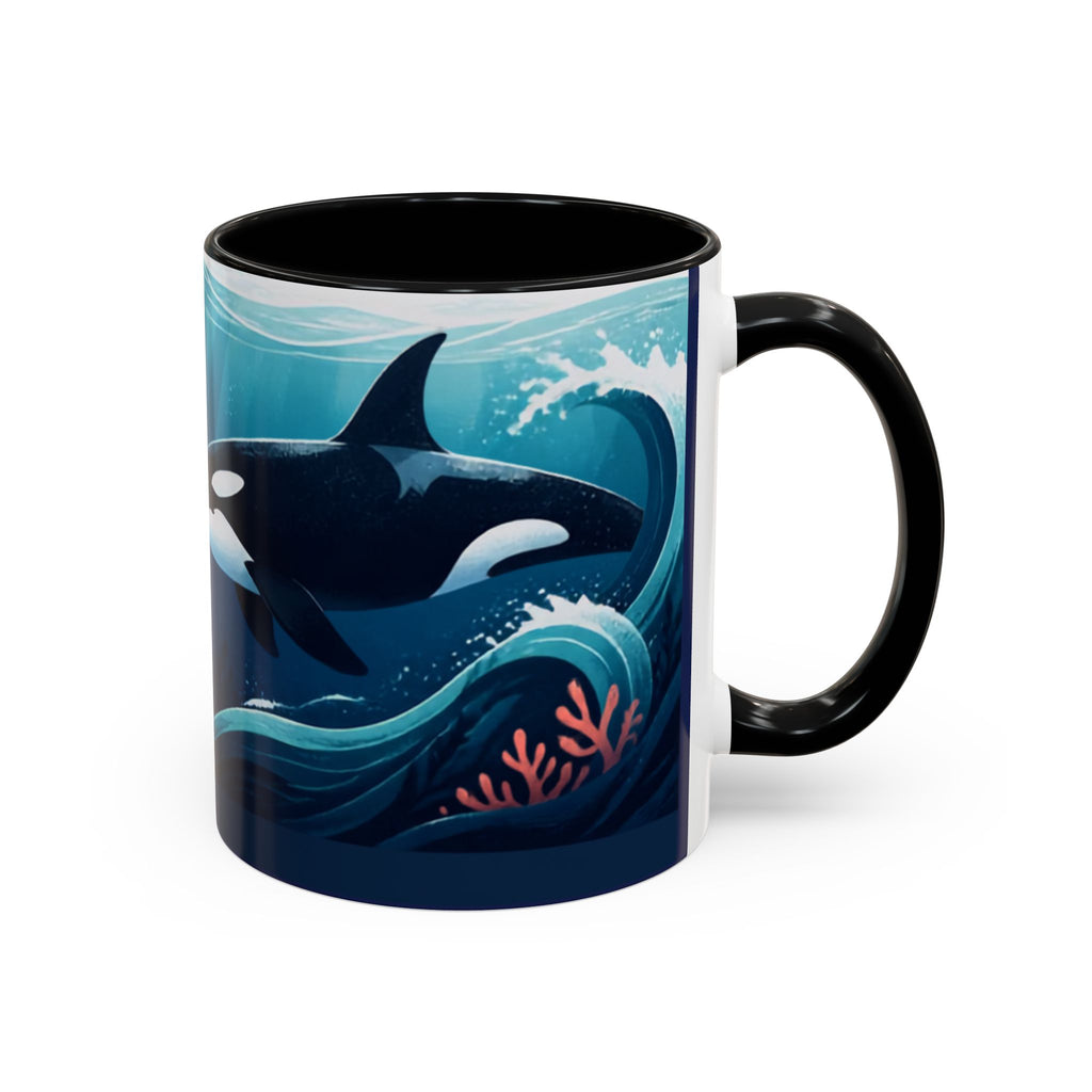 Orca Accent Coffee Mug (11, 15oz)