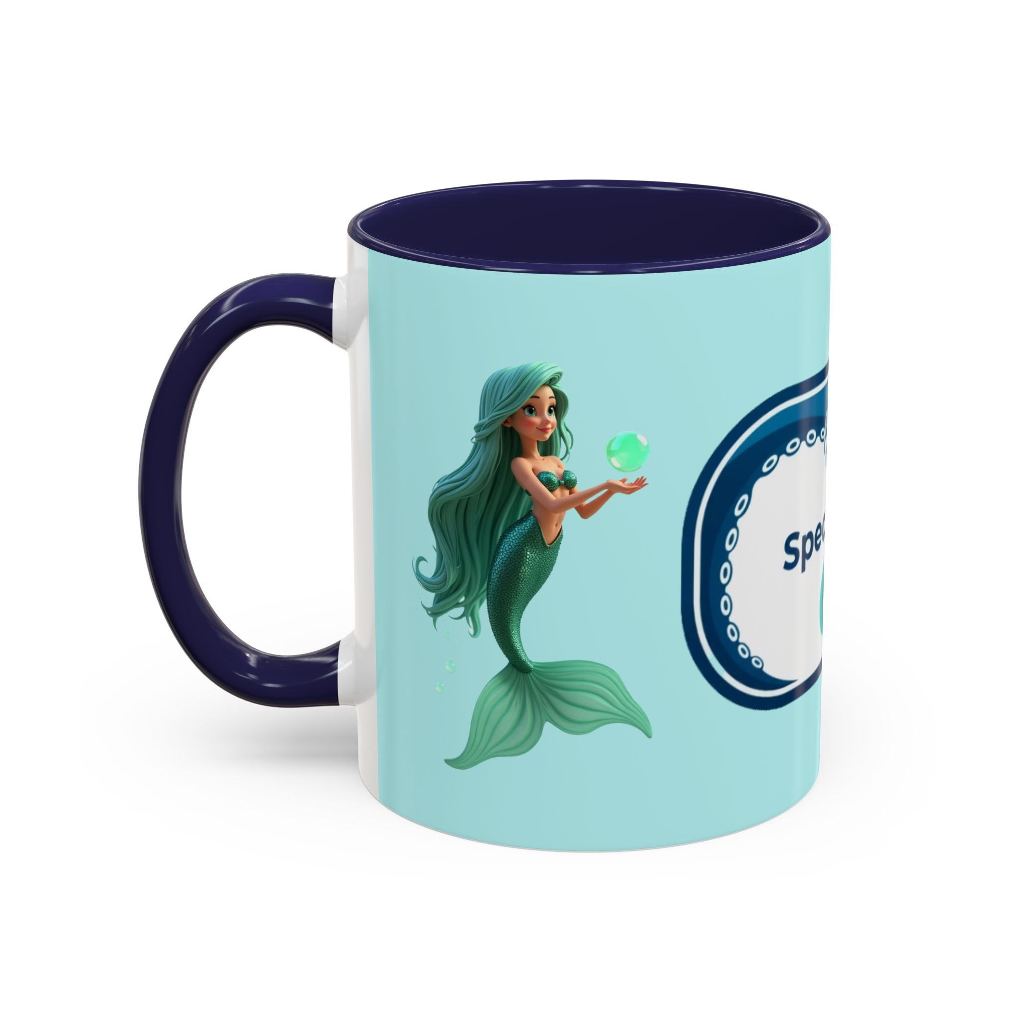 Ocean Logo Coffee Mug — "Species Ink" Accent Ceramic Mug