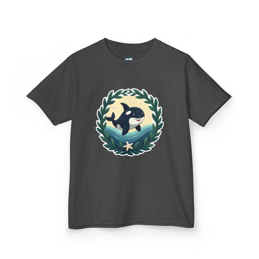 Orca Ocean Kids Tee — Playful Whale Graphic T-Shirt for Children