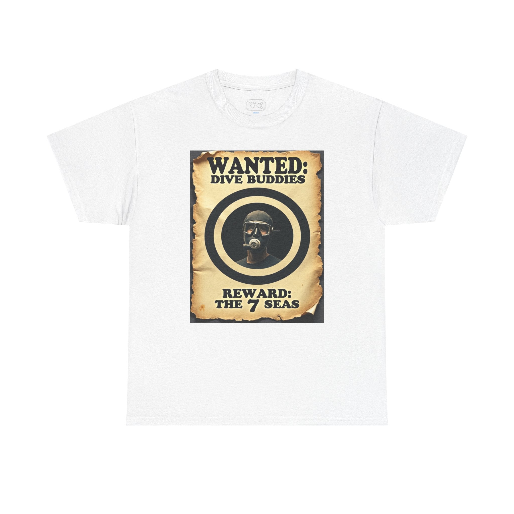 Wanted: Dive Buddies T-Shirt — Vintage Scuba Poster Tee