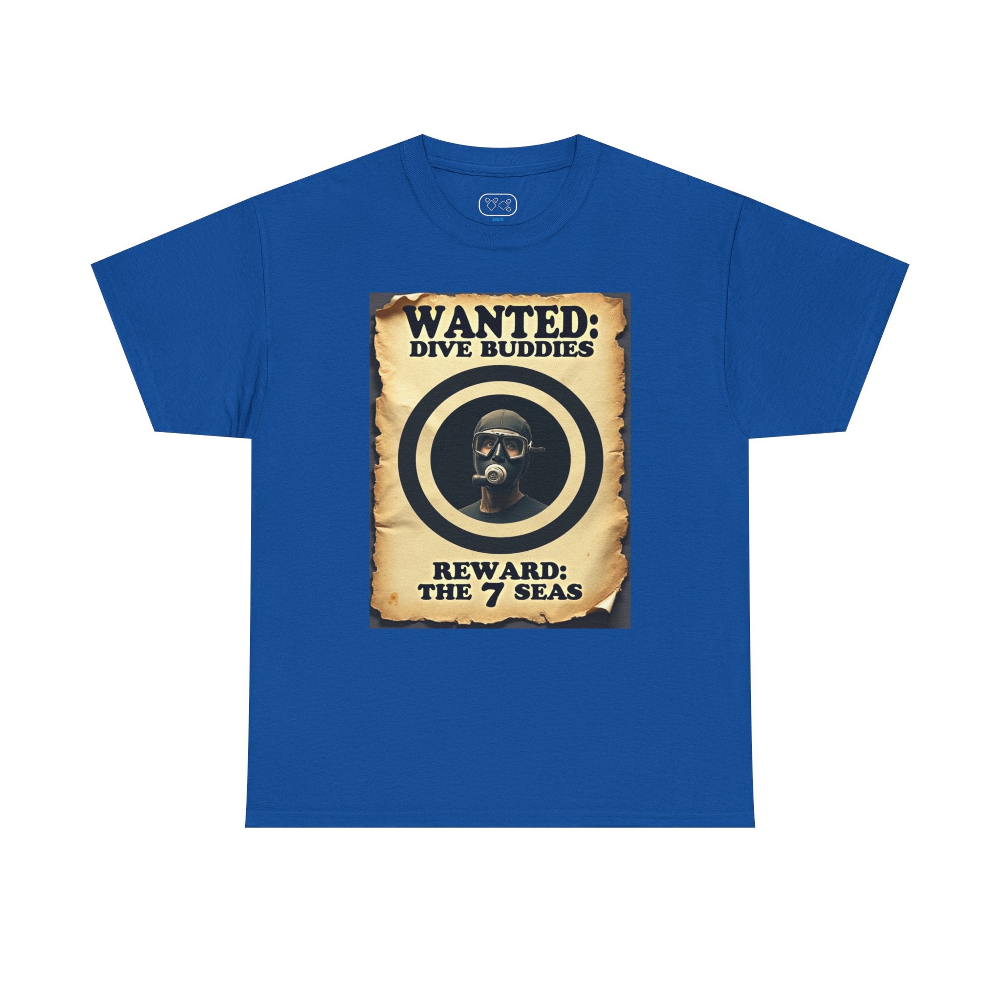 Wanted: Dive Buddies T-Shirt — Vintage Scuba Poster Tee