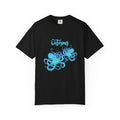 Octopus Graphic Tee — Aqua Ink Marine Animal Shirt