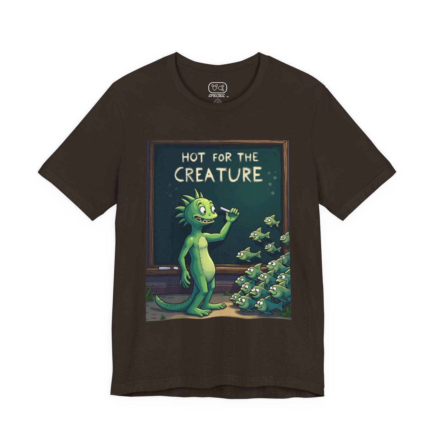 Creature Classroom T‑Shirt — "Hot for the Creature" Funny Monster Tee