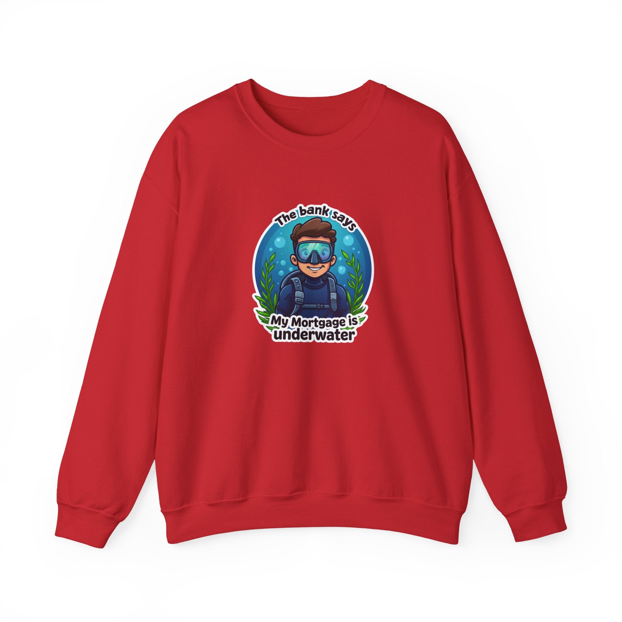 Mortgage Underwater Crewneck Sweatshirt | Species Ink