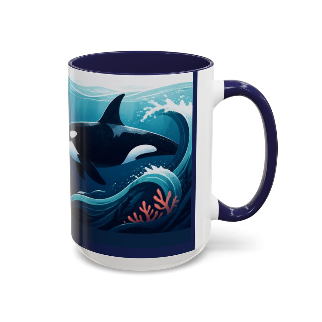 Orca Accent Coffee Mug (11, 15oz)