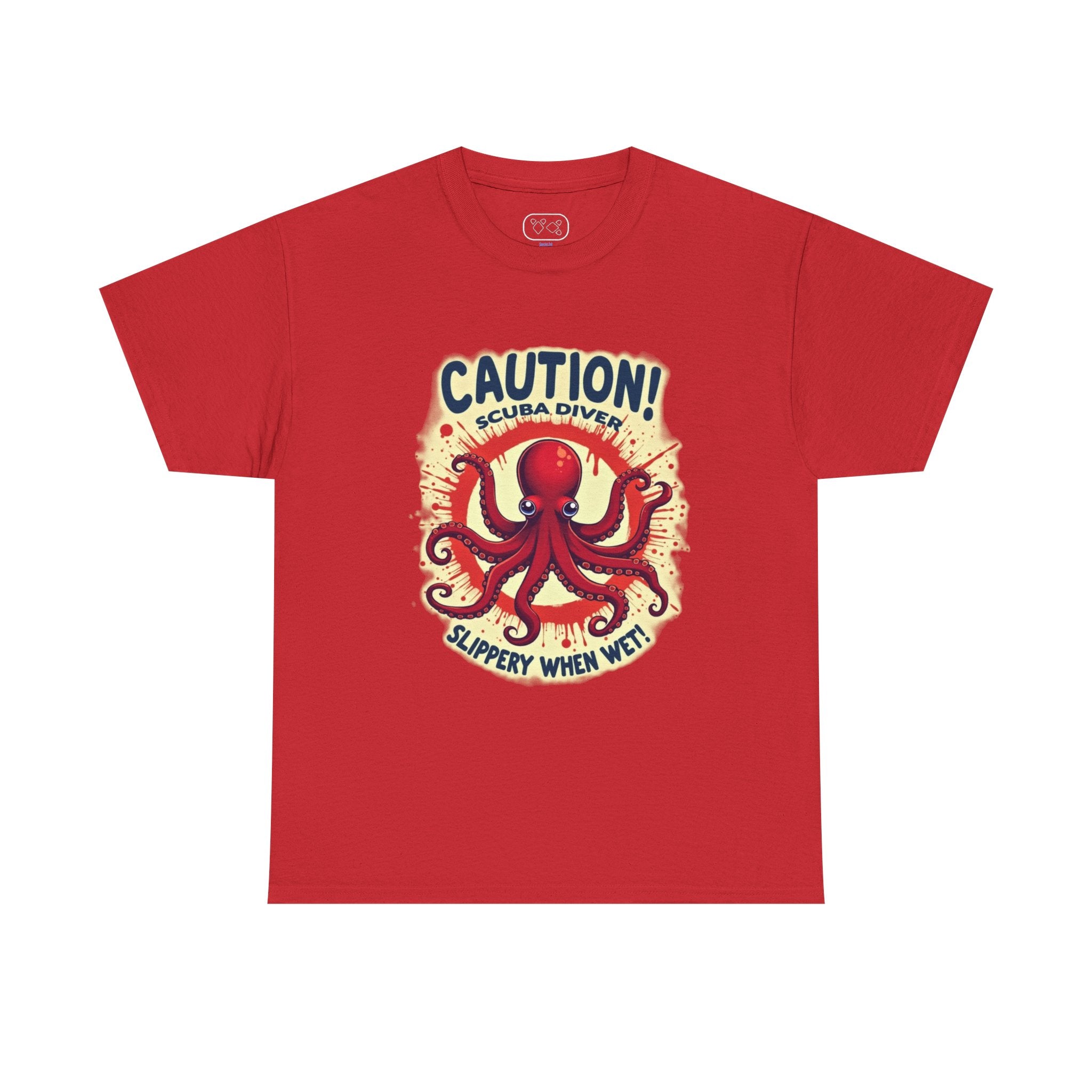 Scuba Diver Tee — "Often Wet & Covered in Sea Slime" Graphic Shirt