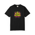 King of Nothing Graphic Tee – Neon Crown Streetwear T‑Shirt
