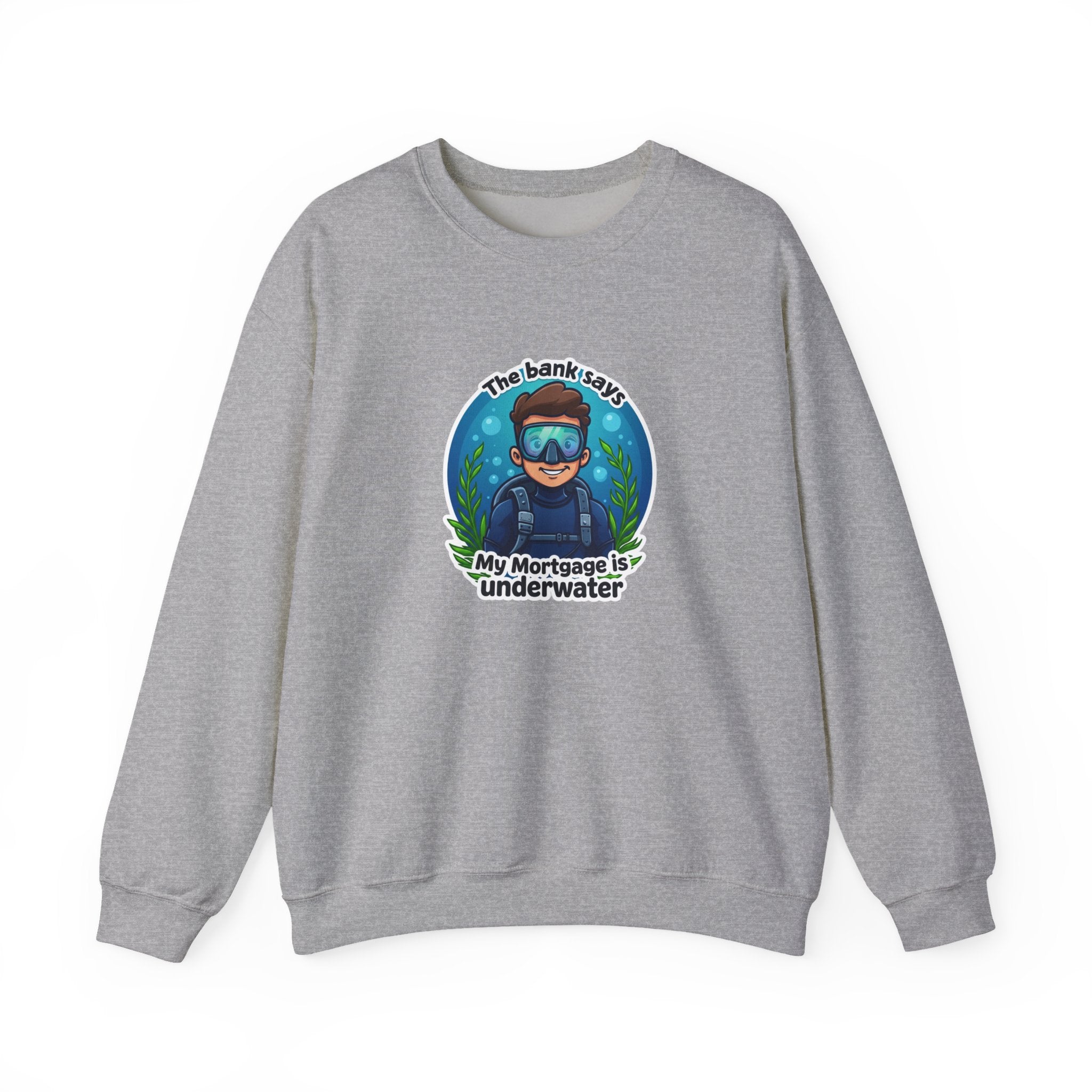 Mortgage Underwater Crewneck Sweatshirt | Species Ink
