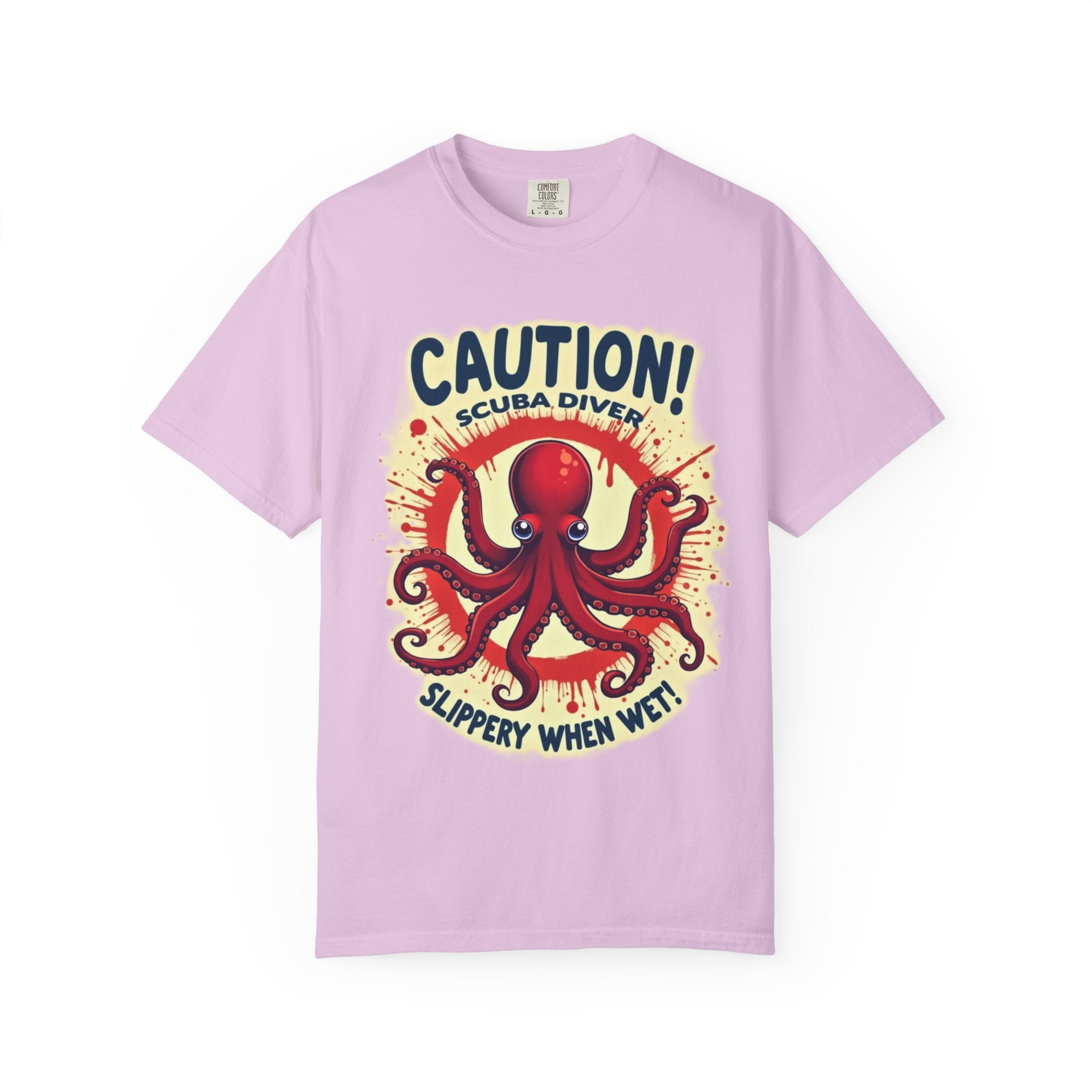 Scuba Diver Tee — "Often Wet & Covered in Sea Slime" Graphic Shirt