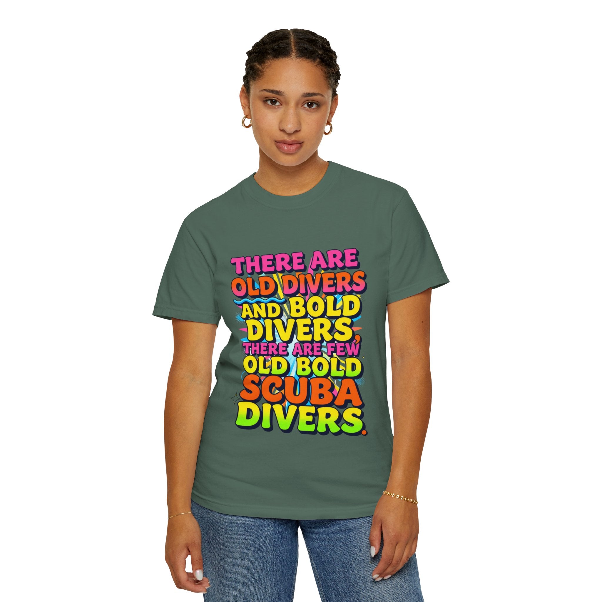 Scuba Divers Retro Quote T-Shirt