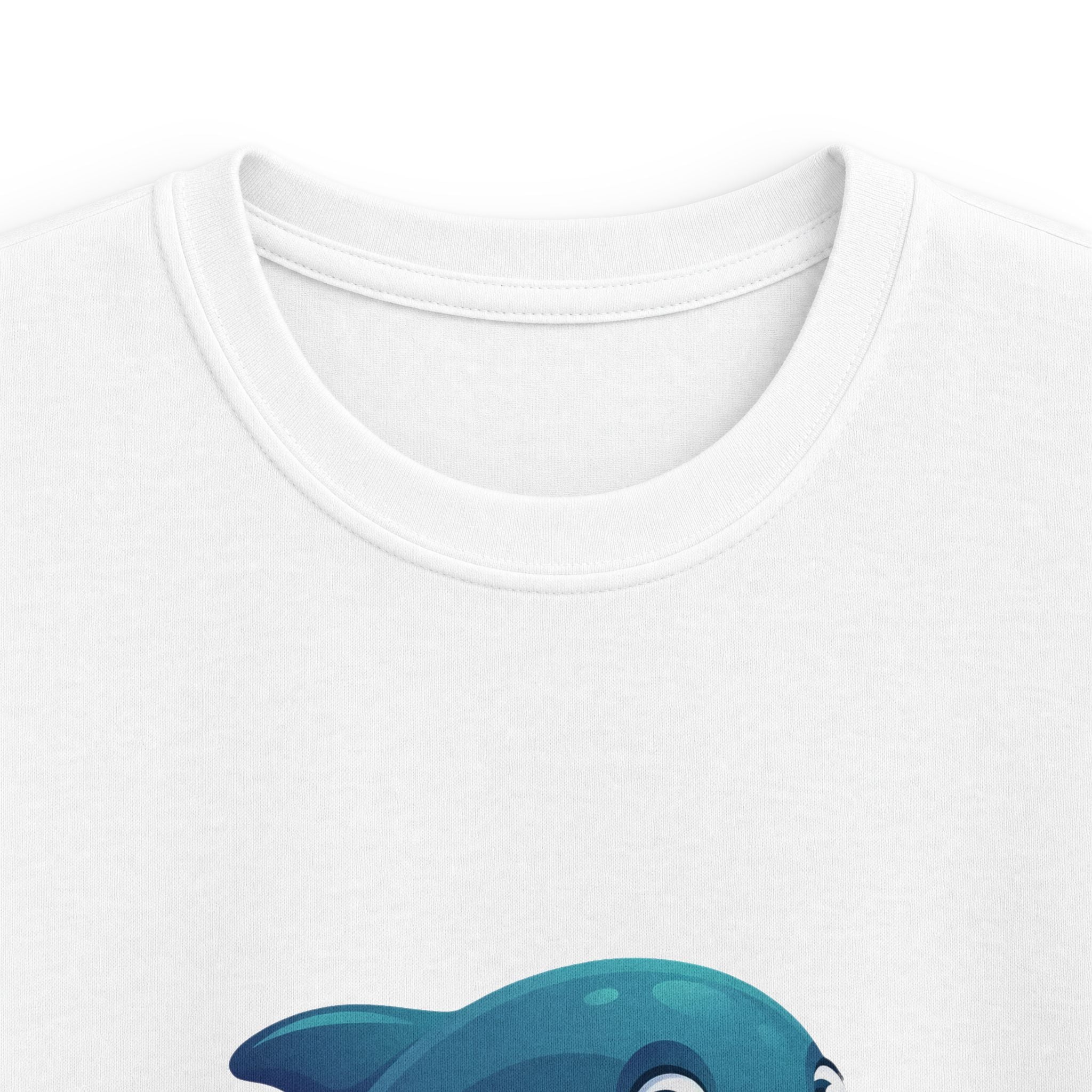 Kids Swim Team T‑Shirt — Cute Dolphin Graphic Tee for Children