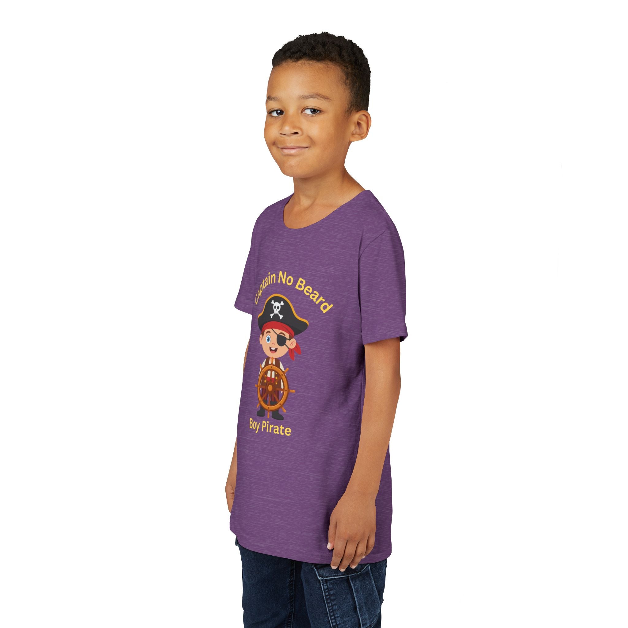 Captain No Beard- Youth Short Sleeve Tee