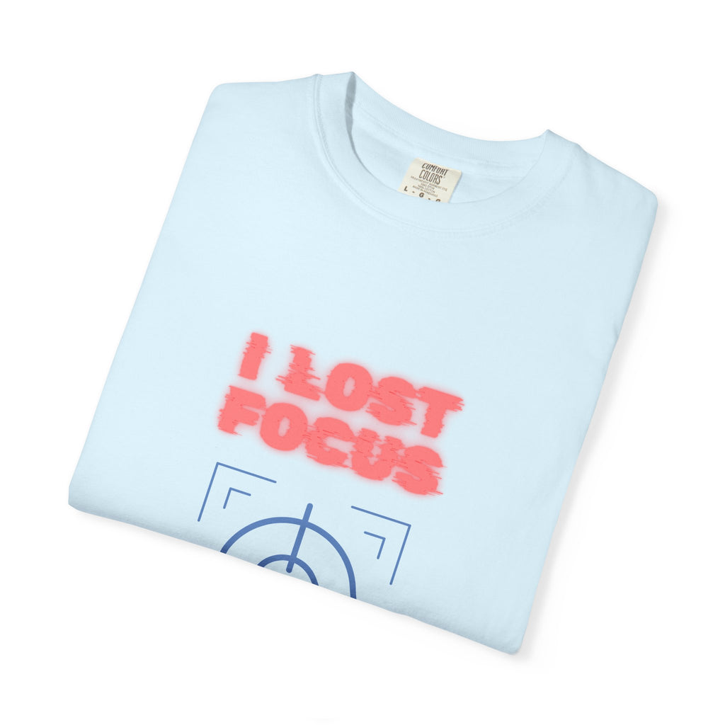 I lost my focus in '88 Tee - Retro Neon Target Graphic T-Shirt