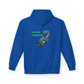 Save the Plesiosaur Hoodie — Vintage Marine Dino Graphic