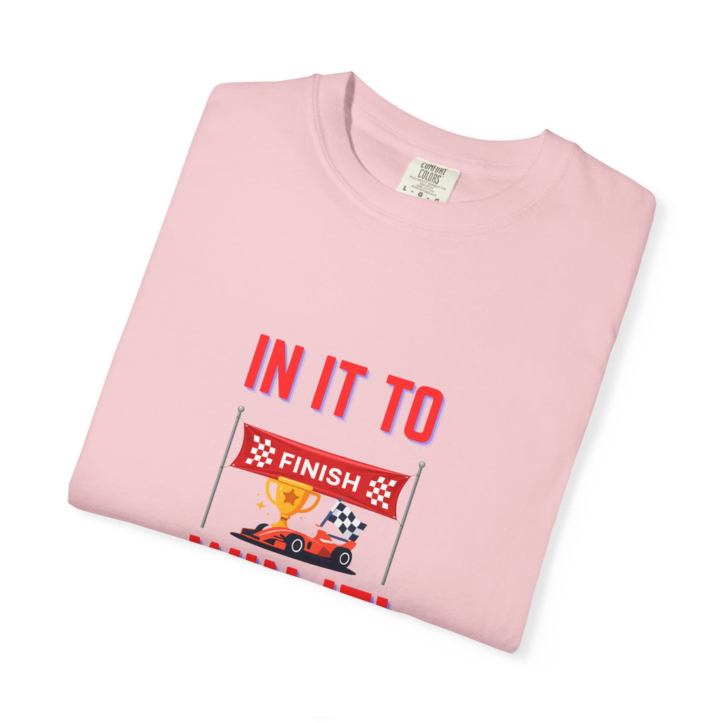 In It to Win It! Race Finish Line T-Shirt