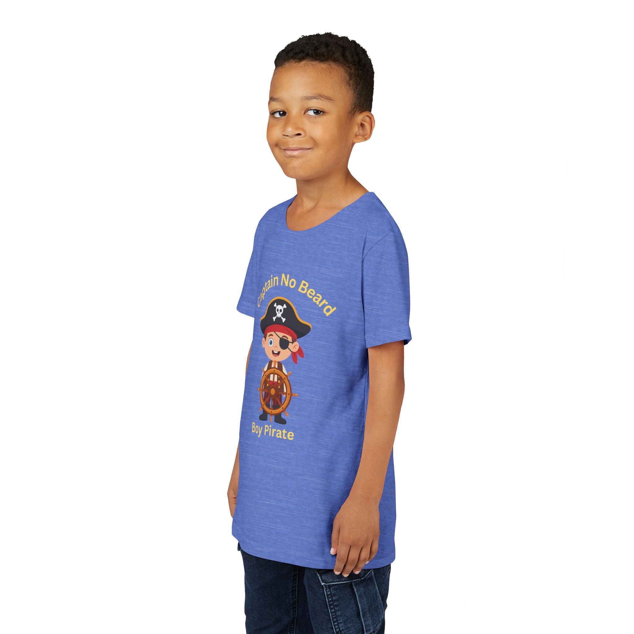 Captain No Beard- Youth Short Sleeve Tee