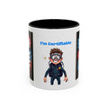 Born to Dive Coffee Mug - 'I'm Certifiable' Scuba Diver Accent Mug (11/15oz)