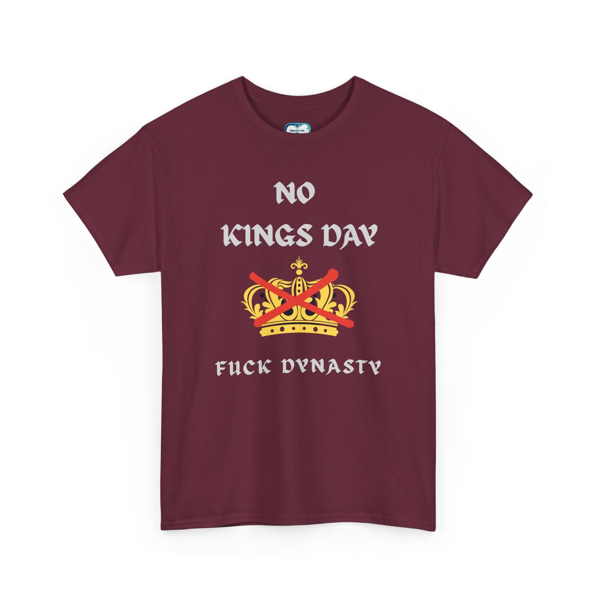 No Kings Day Tee — Anti-Monarchy Graphic T-Shirt ("No Kings Day")