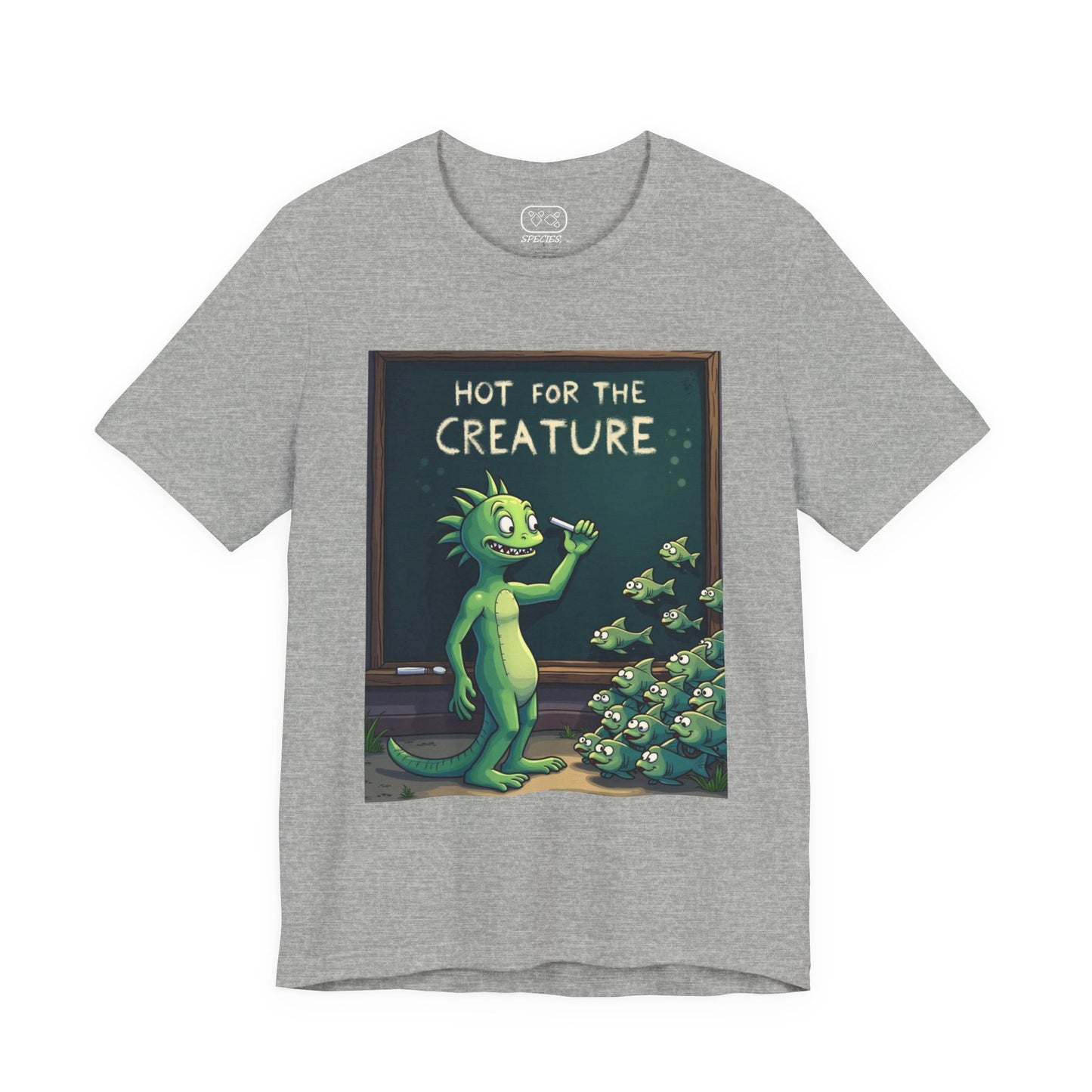 Creature Classroom T‑Shirt — "Hot for the Creature" Funny Monster Tee