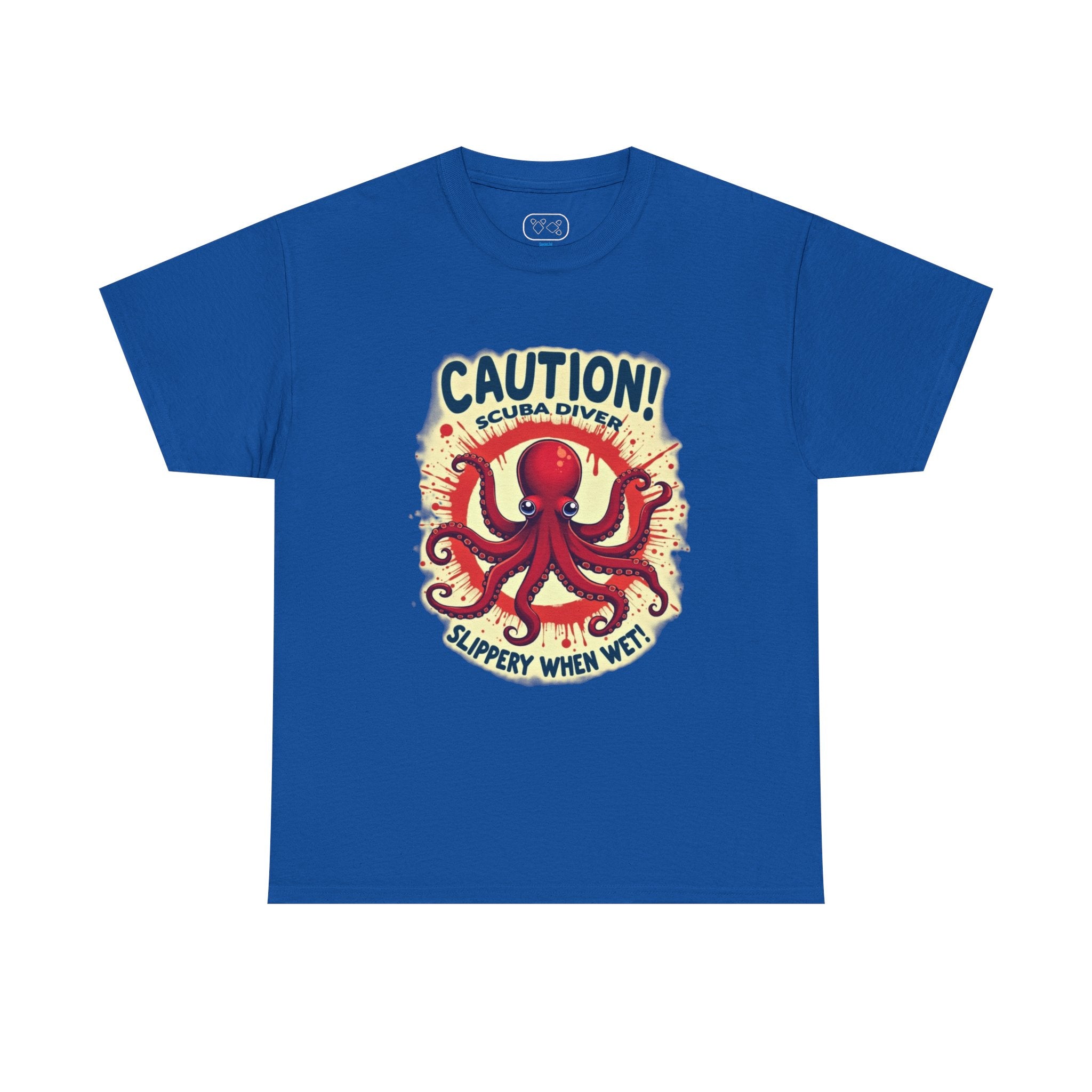 Scuba Diver Tee — "Often Wet & Covered in Sea Slime" Graphic Shirt