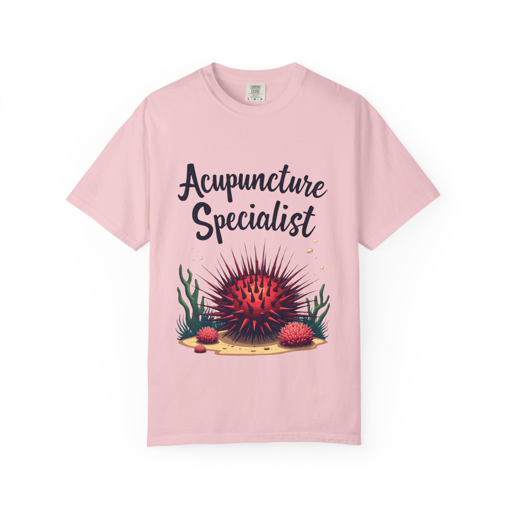 Acupuncture Specialist T-Shirt – Funny Sea Urchin Design for Acupuncturists & Clinic Staff