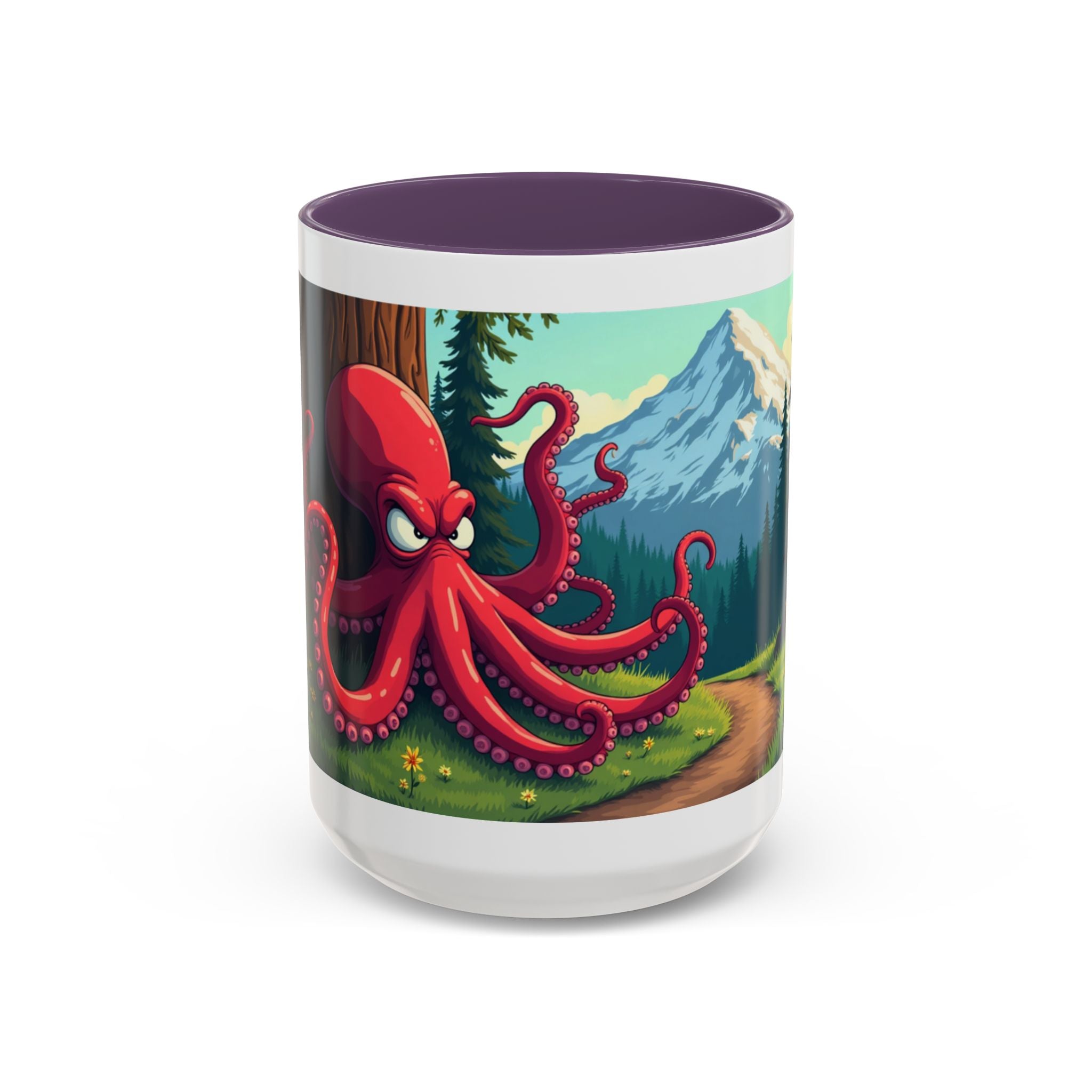 Coffee Mug — Seattle Octopus Scenic Accent Mug (11/15oz)