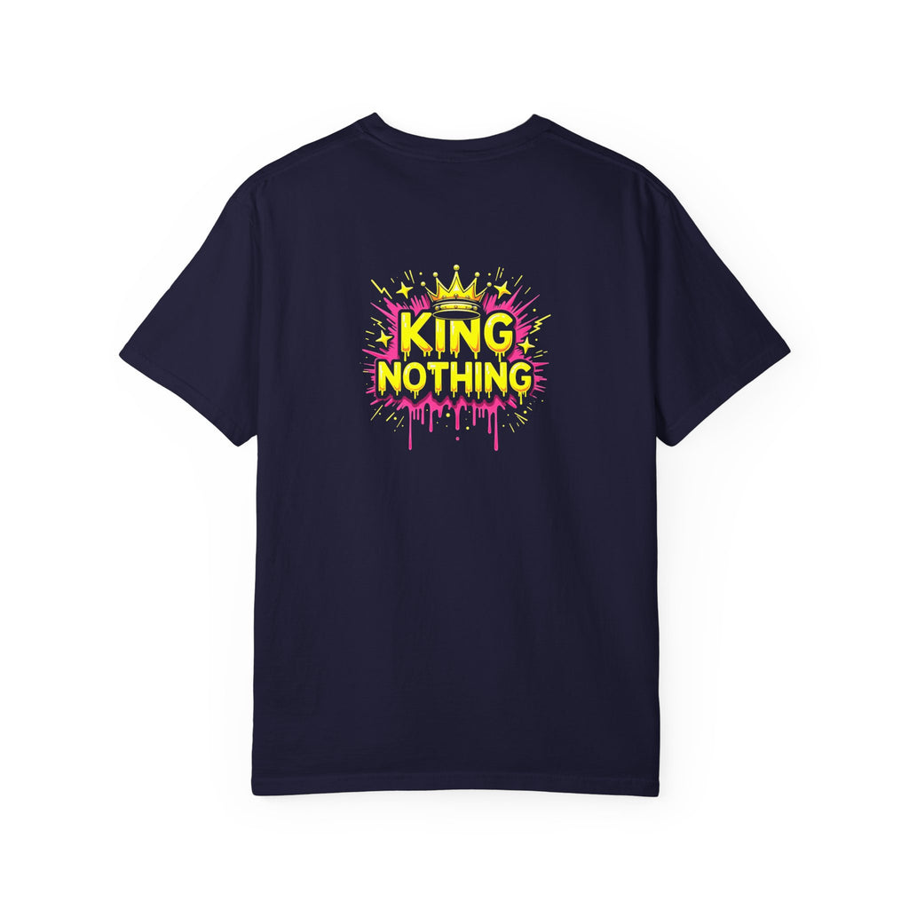 King of Nothing Graphic Tee – Neon Crown Streetwear T‑Shirt