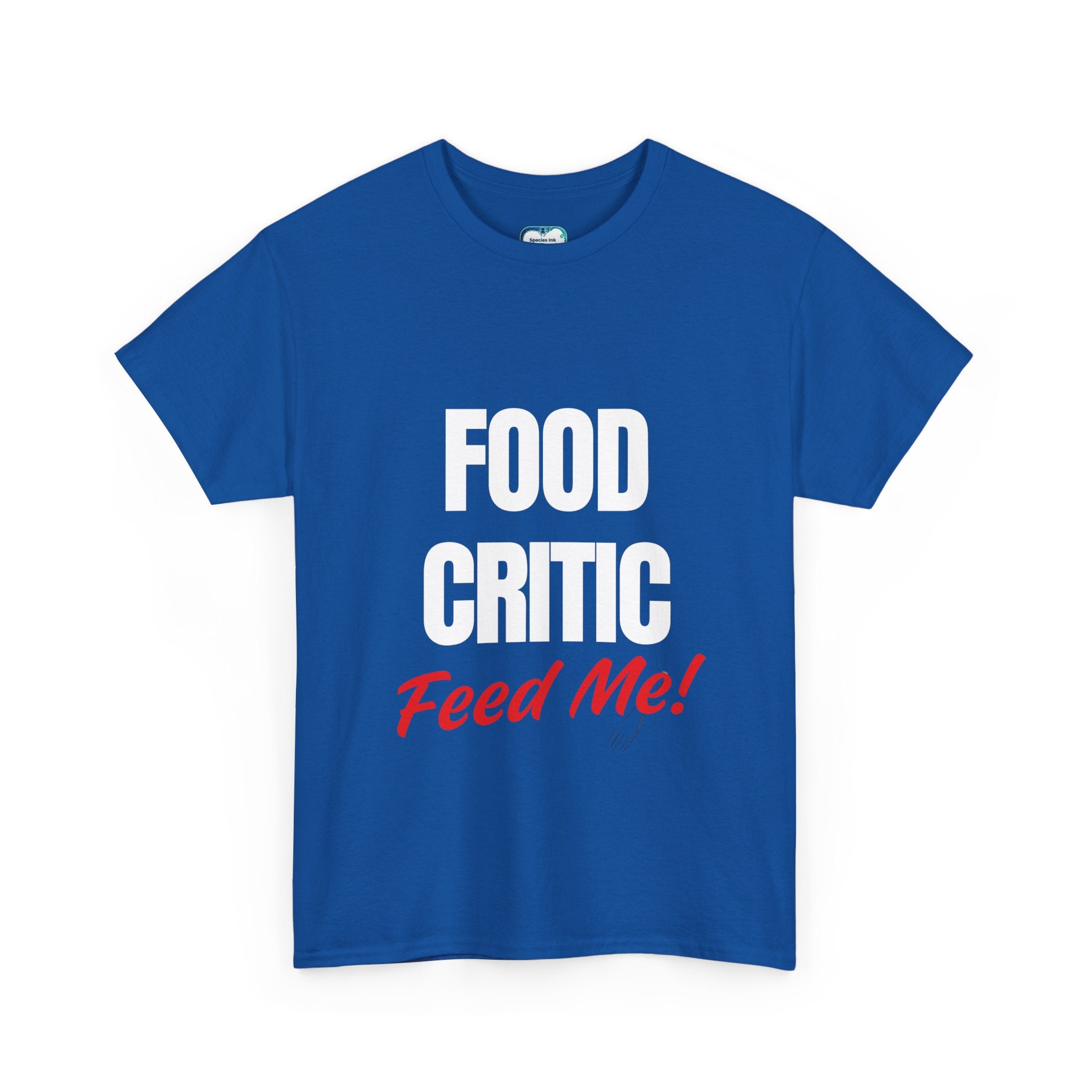 Food Critic Graphic Tee – Funny Foodie Shirt | Species Ink