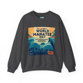 World Manatee Day Sweatshirt – Vintage Ocean Conservation Crewneck
