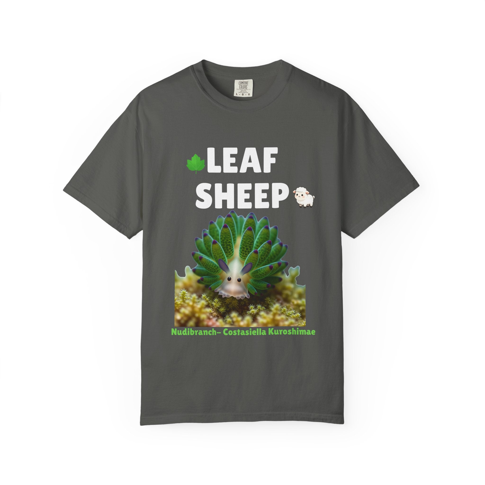 Leaf Sheep Sea Slug T-Shirt – Nudibranch Ocean Graphic Tee