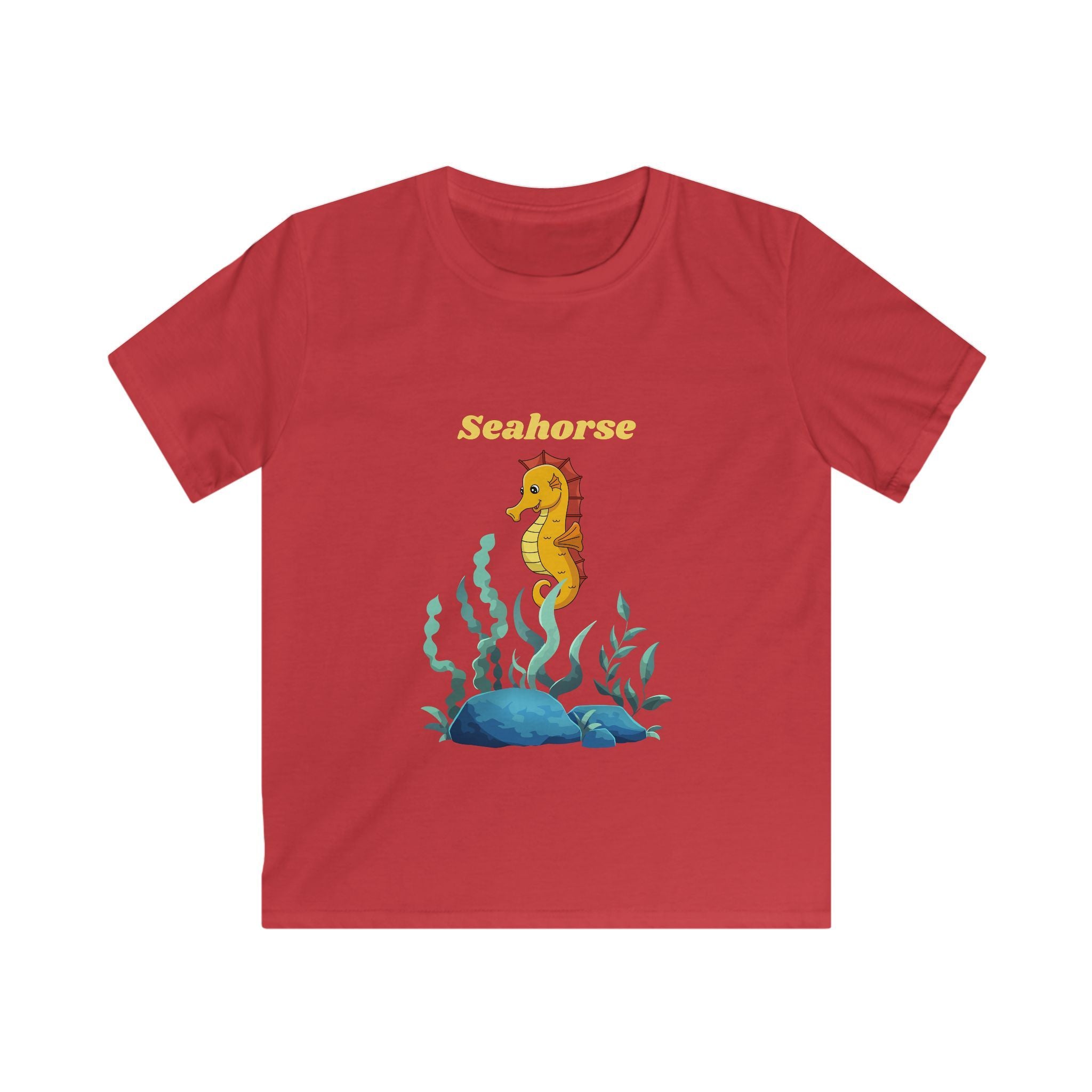 Kids Seahorse T‑Shirt — Cute Underwater Ocean Tee for Children