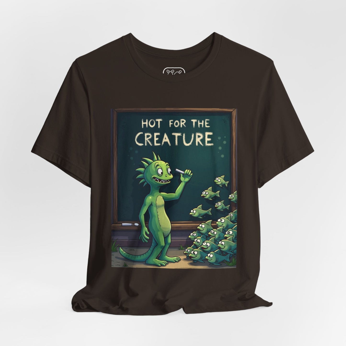 Creature Classroom T‑Shirt — "Hot for the Creature" Funny Monster Tee