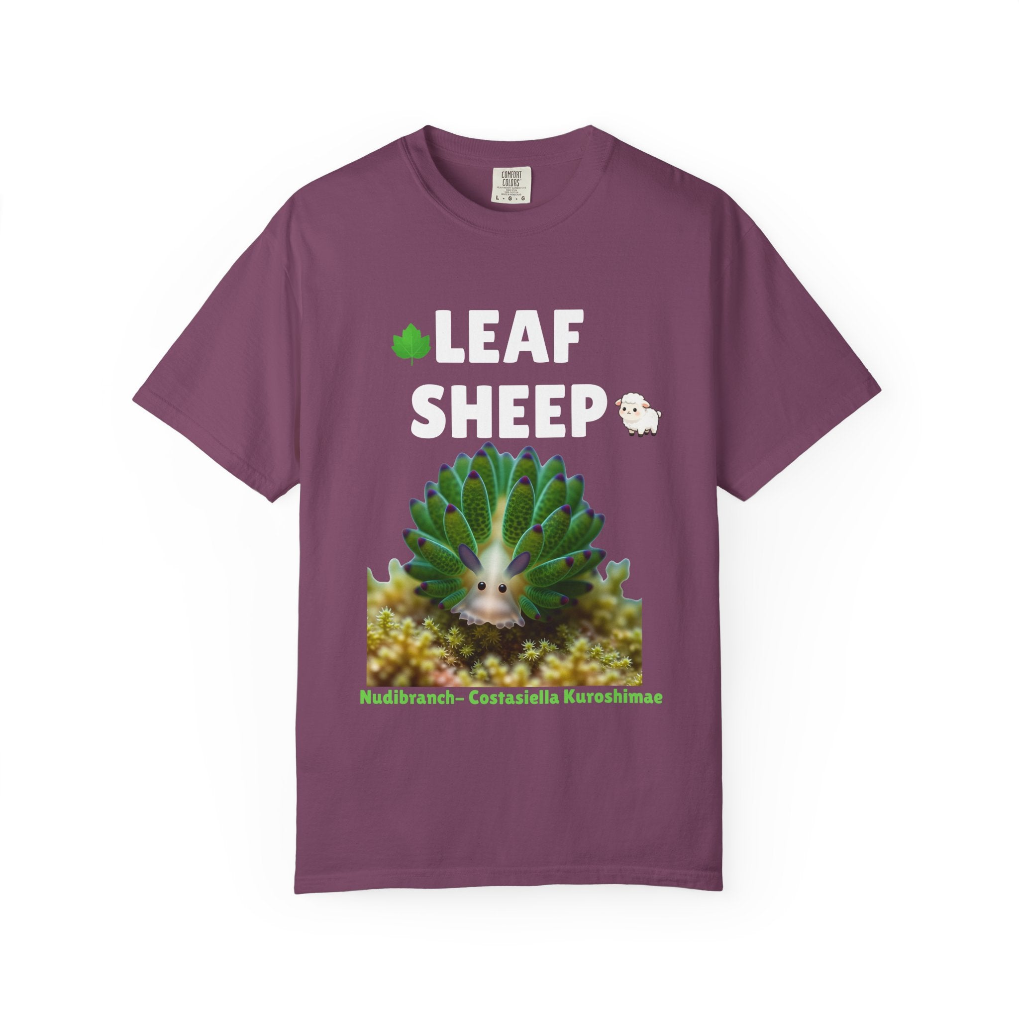 Leaf Sheep T-Shirt – Cute Sea Slug Graphic Tee