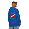 Diver Flag Hoodie – “This Water, This Sea Made For You And Me” Fleece Pullover