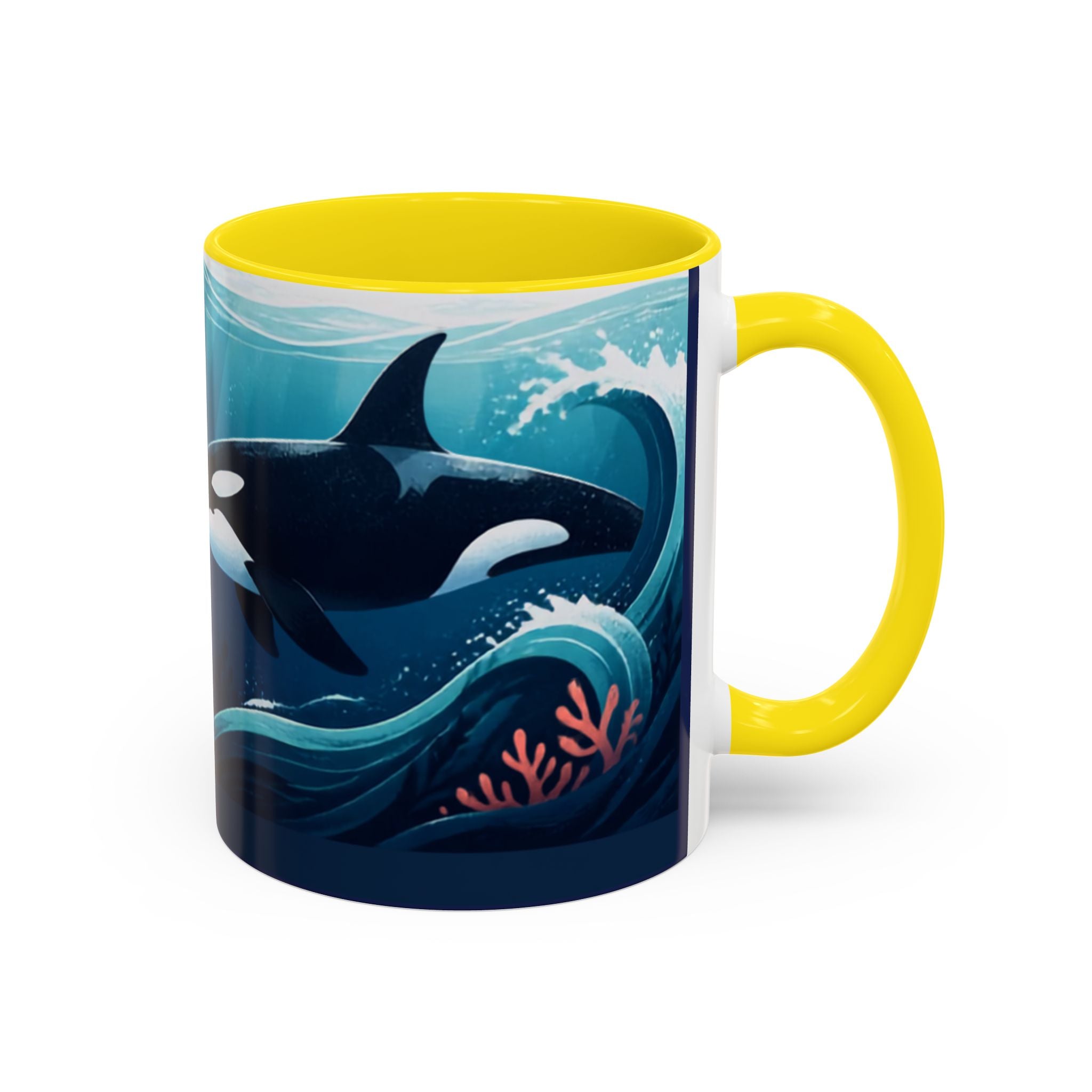 Orca Accent Coffee Mug (11, 15oz)