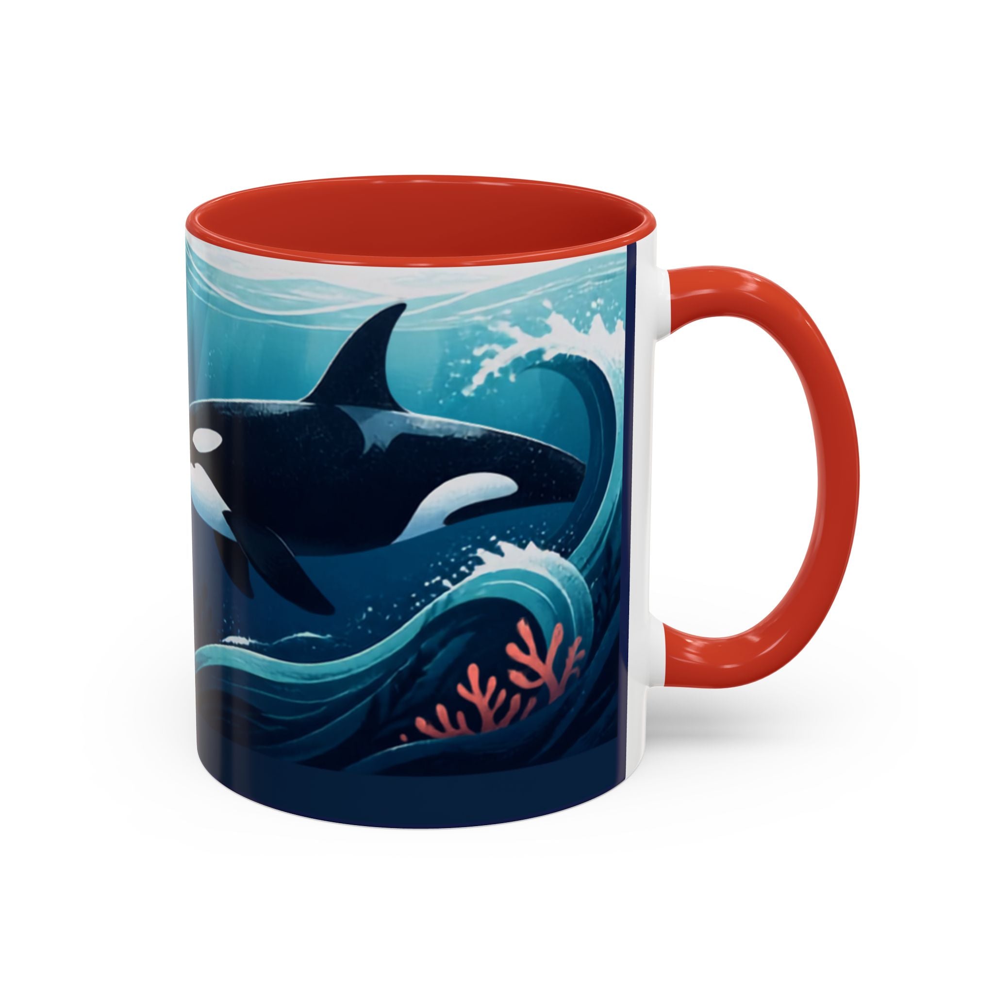 Orca Accent Coffee Mug (11, 15oz)