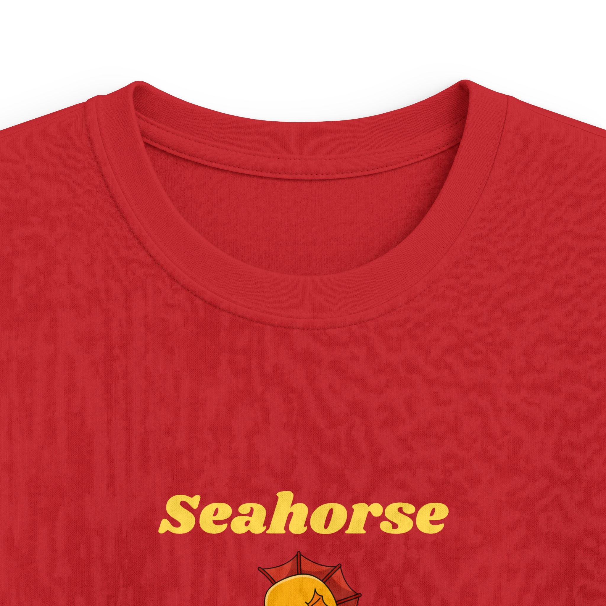 Kids Seahorse T‑Shirt — Cute Underwater Ocean Tee for Children
