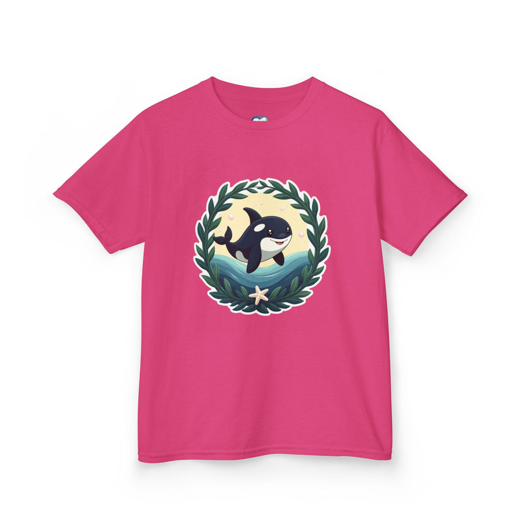 Orca Ocean Kids Tee — Playful Whale Graphic T-Shirt for Children