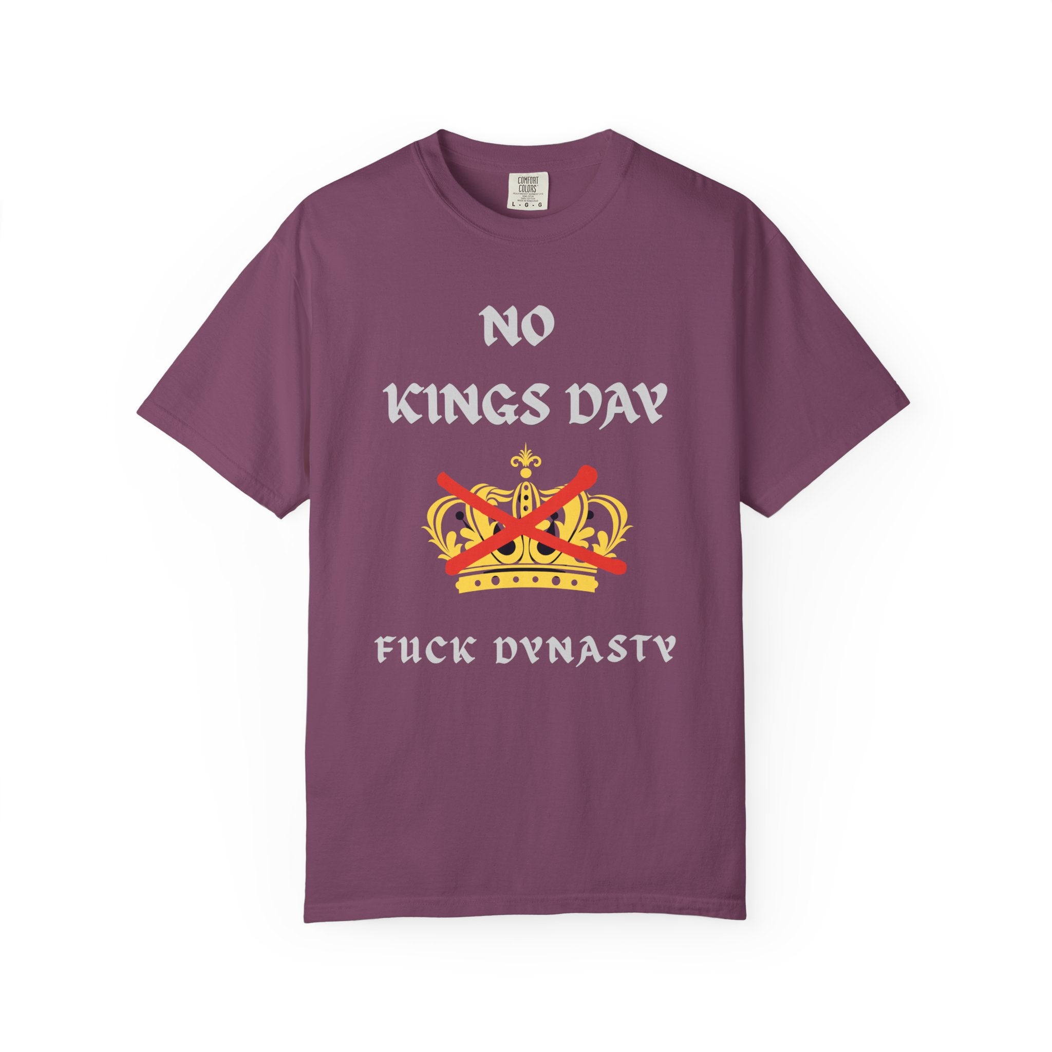 No Kings Day Tee — Anti-Monarchy Graphic T-Shirt ("No Kings Day")