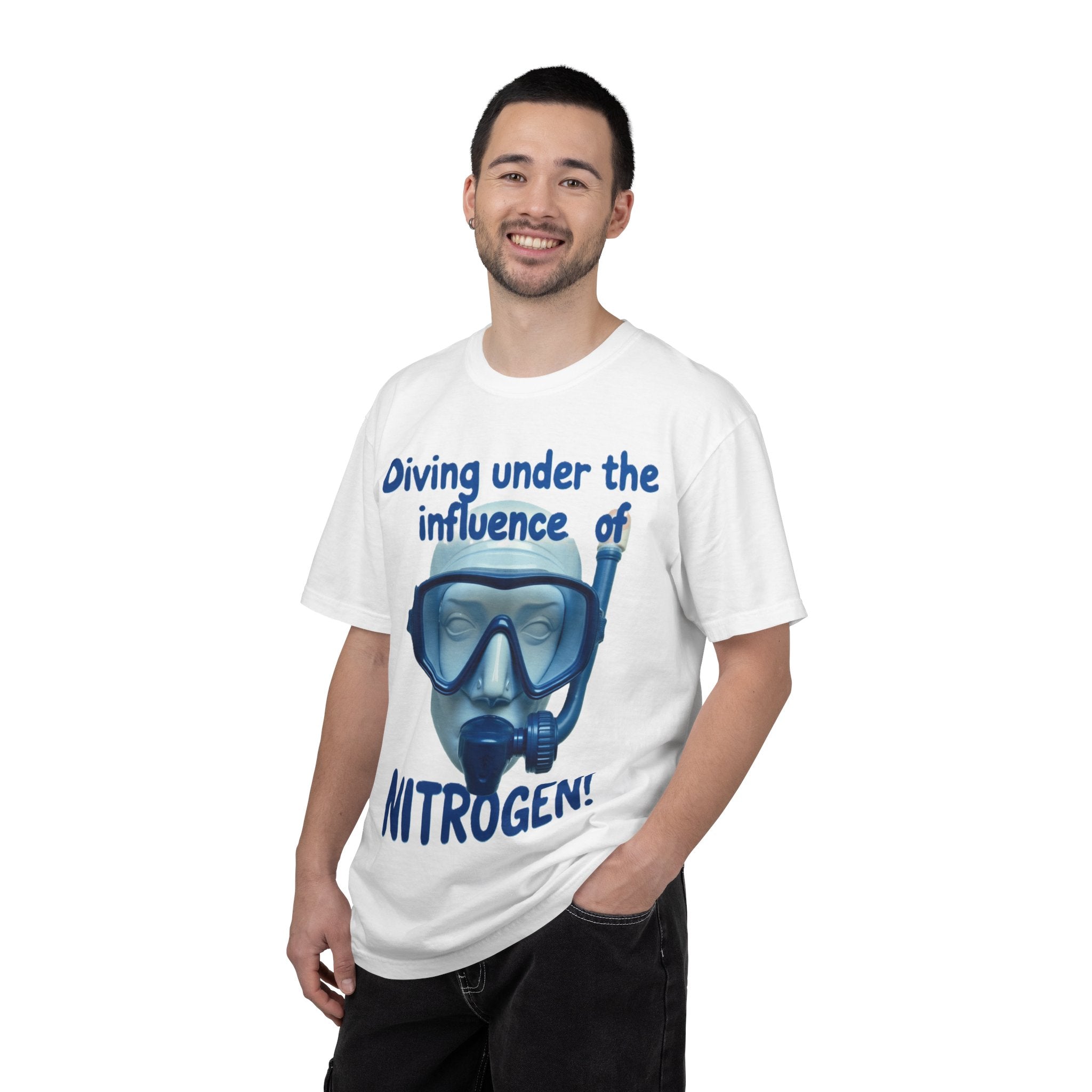 T-Shirt — "Diving Under the Influence of Nitrogen!" Scuba Diving Graphic Tee