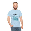 Scooter Diver T‑Shirt — Funny Scooter Scuba Diving Design