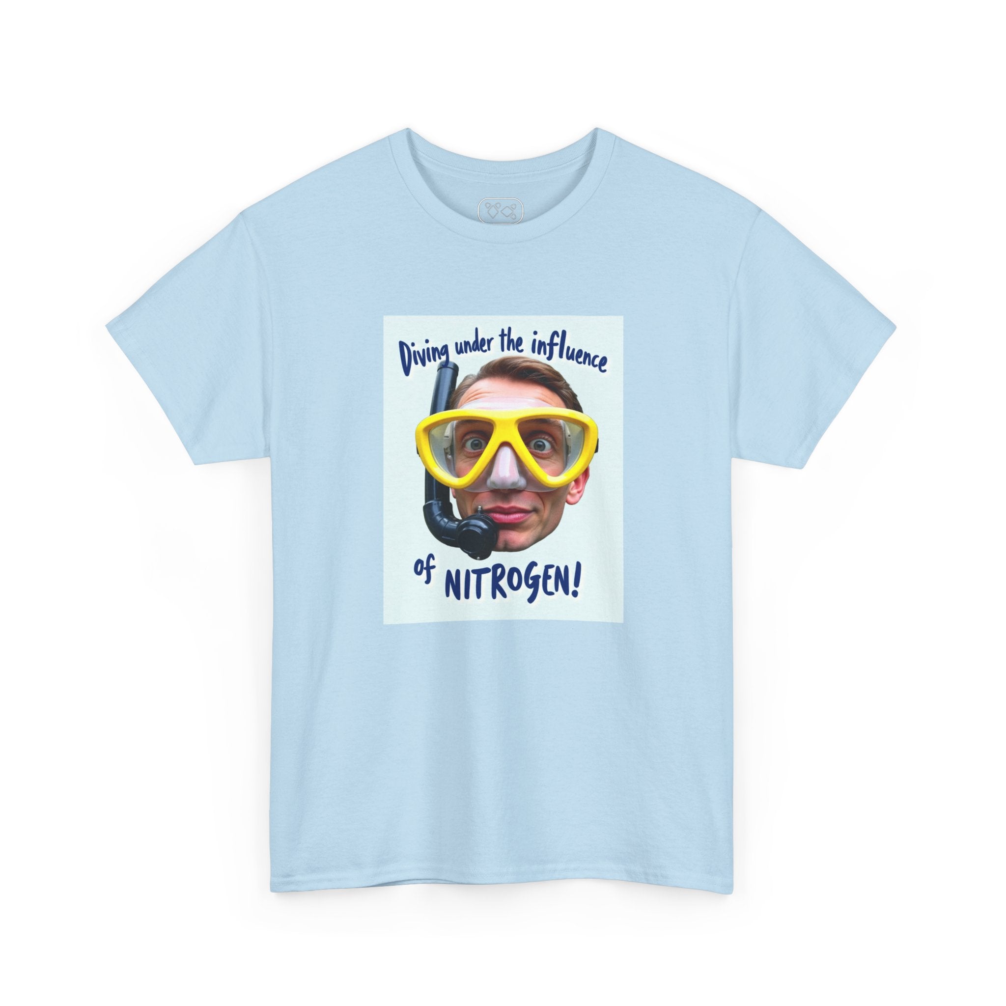 Nitrogen Dive Tee — "Diving Under the Influence of Nitrogen" Scuba Humor T-Shirt