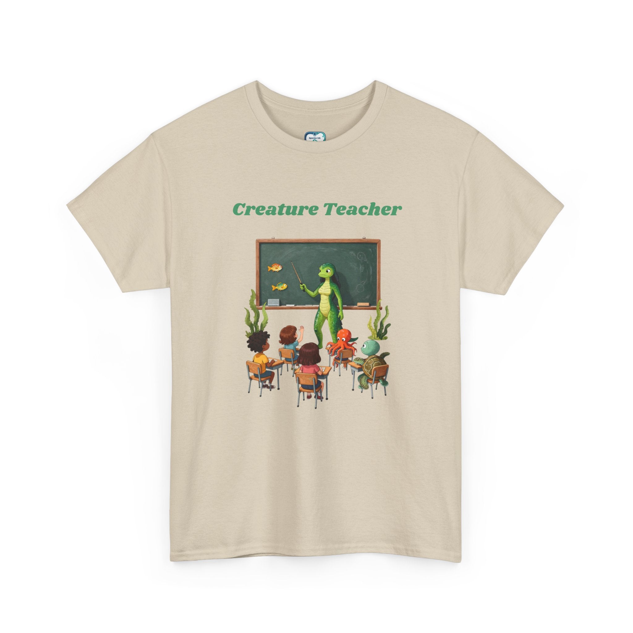 Creature Teacher T-Shirt — Cute Teacher Novelty Tee for Educators & Animal Lovers