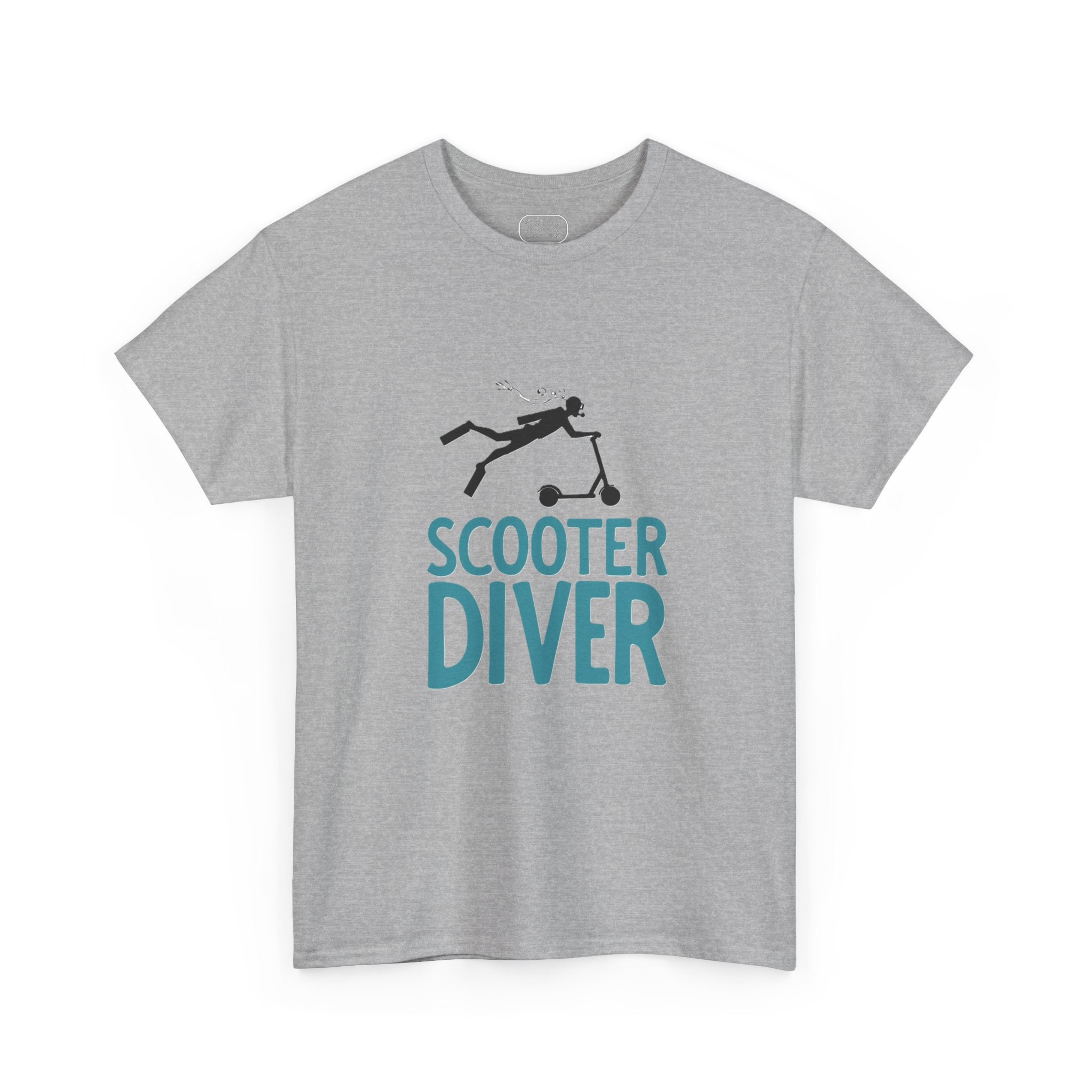 Scooter Diver T‑Shirt — Funny Scooter Scuba Diving Design